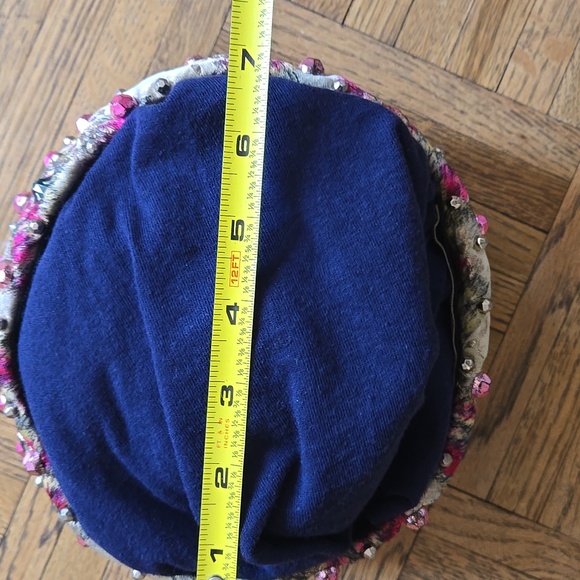 Vintage Mr. Arnold Actualite Jeweled Beaded Pill Box, Baret, Cloche,  Half Hat - Picture 6 of 6